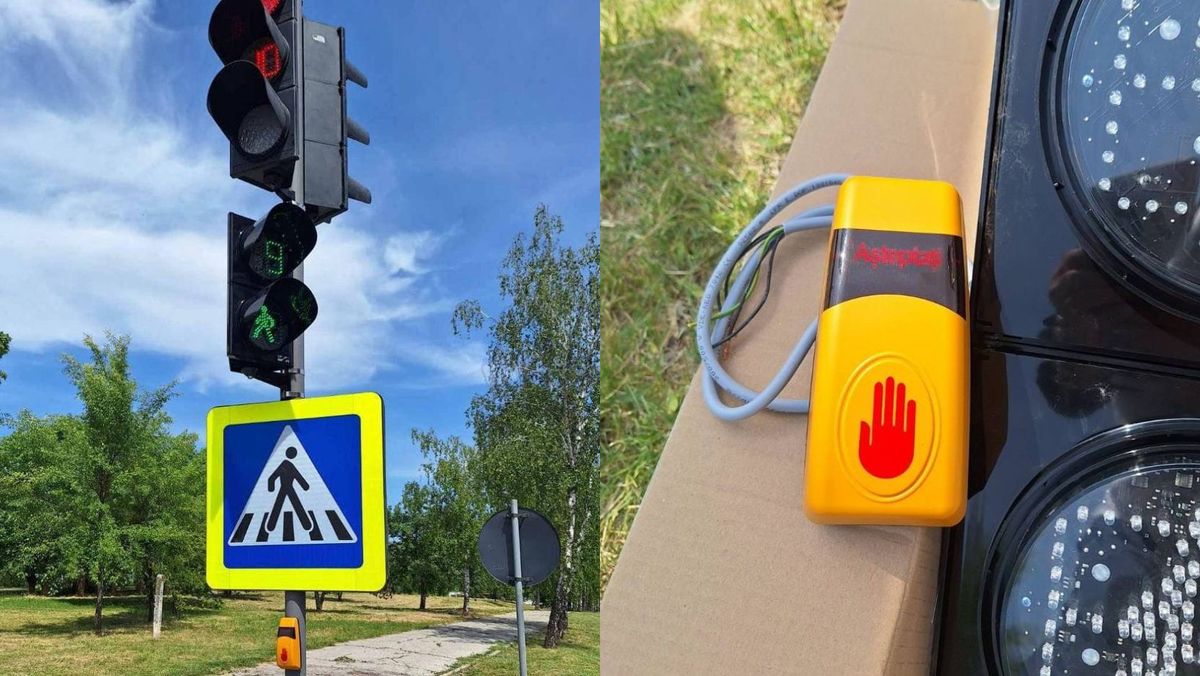 Mai multă siguranță pentru pietoni. În apropiere de UTM, au fost instalate două semafoare noi