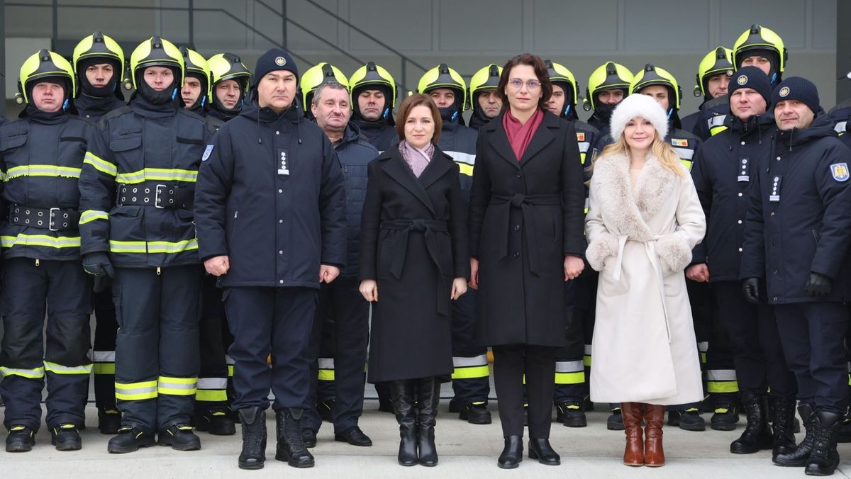 La Dondușeni a fost inaugurată o stație de salvatori și pompieri, construită cu ajutorul SUA