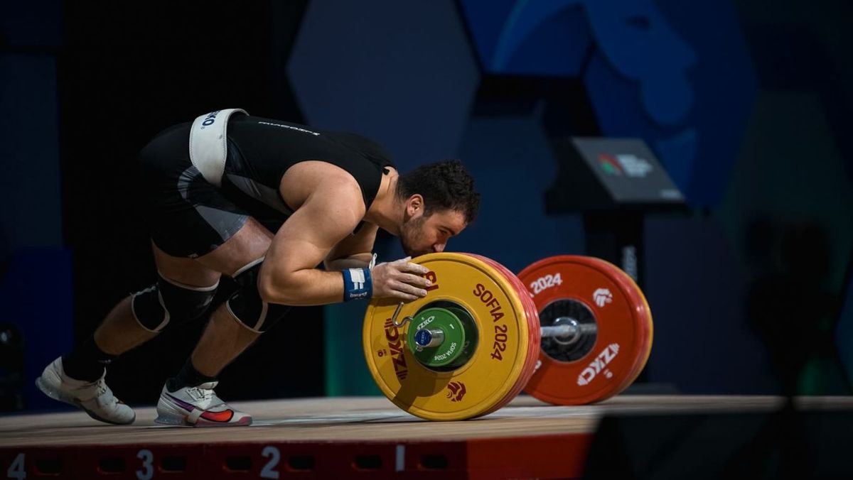 Marin Robu a fost nominalizat pentru titlul de cel mai bun halterofil european al anului 2024