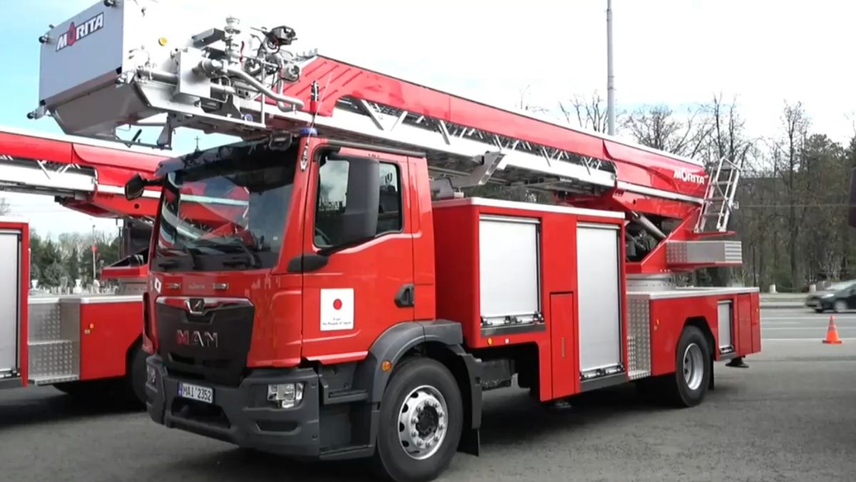 Inspectoratul General pentru Situații de Urgență a recepționat 19 autospeciale de intervenție din partea Japoniei