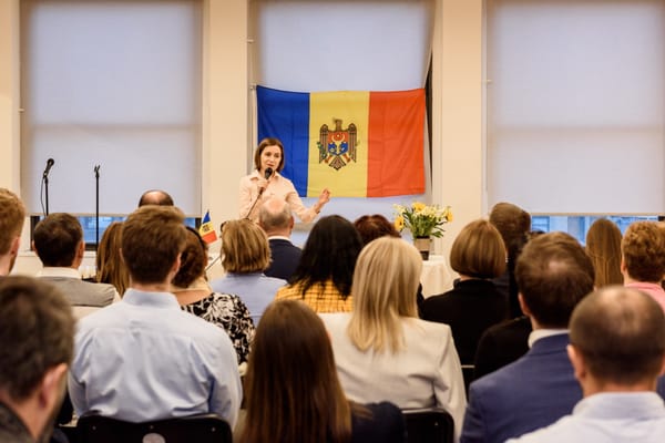 FOTO/ Maia Sandu, aflată la New York, s-a întâlnit cu diaspora moldovenească stabilită în SUA