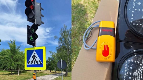Mai multă siguranță pentru pietoni. În apropiere de UTM, au fost instalate două semafoare noi