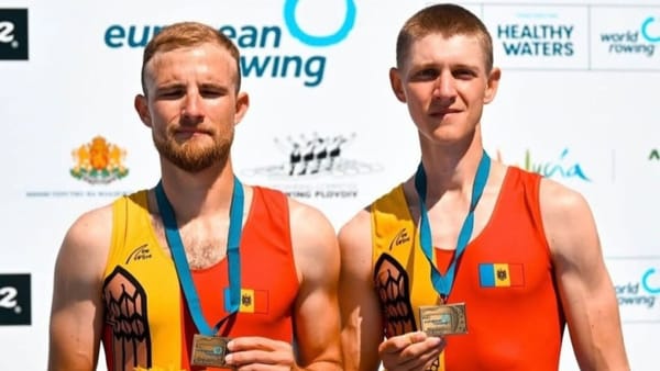 Nichita Naumciuc și Dmitrii Zincenco au cucerit bronzul la Campionatul European de canotaj